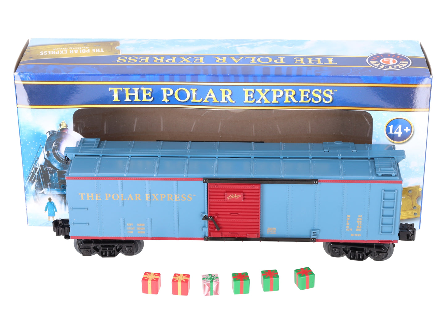 Lionel 2128240 O Gauge The Polar Express Operating Present Car LN/Box