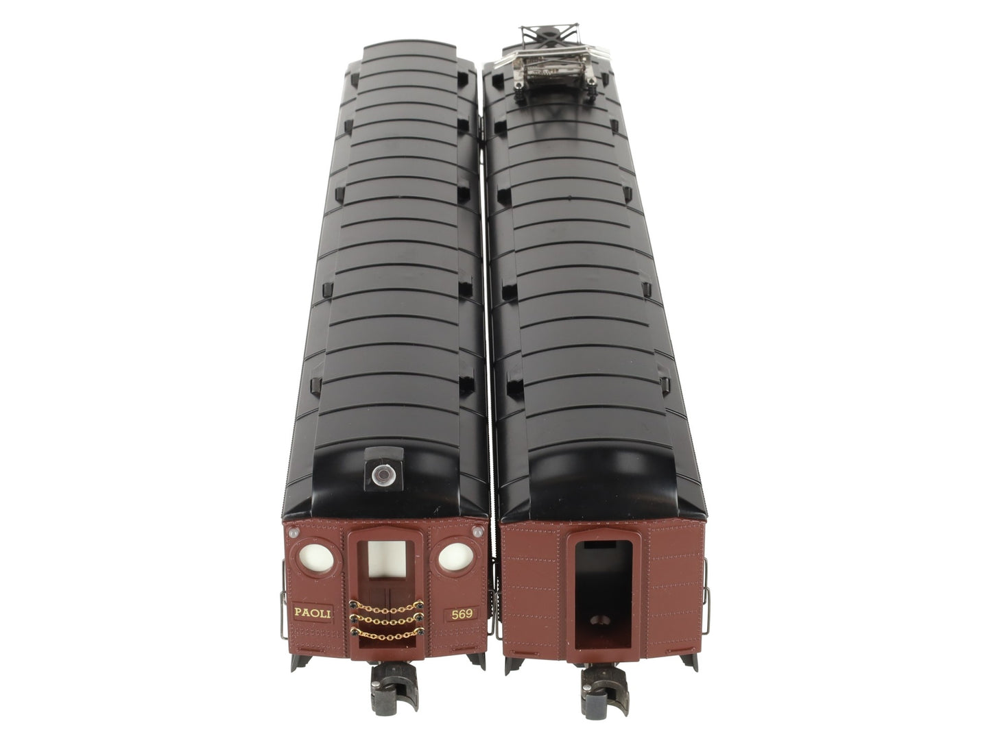 K-Line K-2702 Pennsylvania 17.5" Heavyweight Interurban Cars (Set of 2) EX/Box