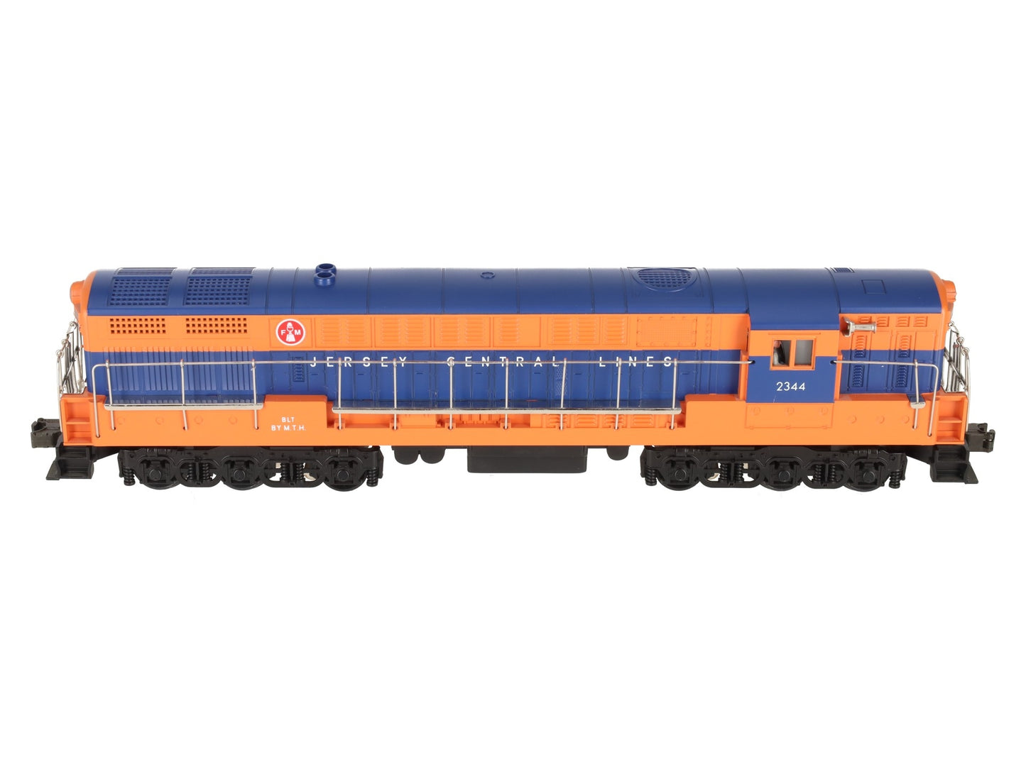 MTH 20-2201-1 Jersey Central FM Trainmaster Diesel Engine  #2344 w/PS1 EX/Box