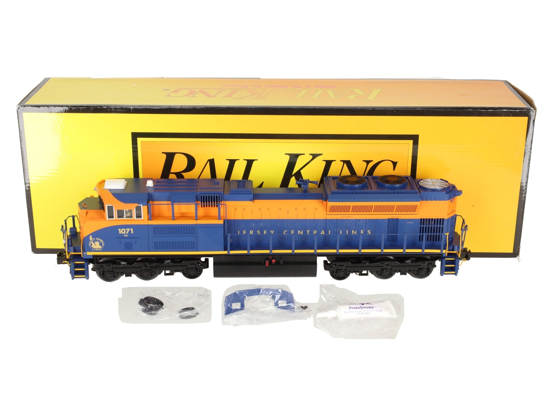 MTH 30-20124-1 Jersey Central SD70ACe Diesel Engine PS 3.0 #1071 EX/Box
