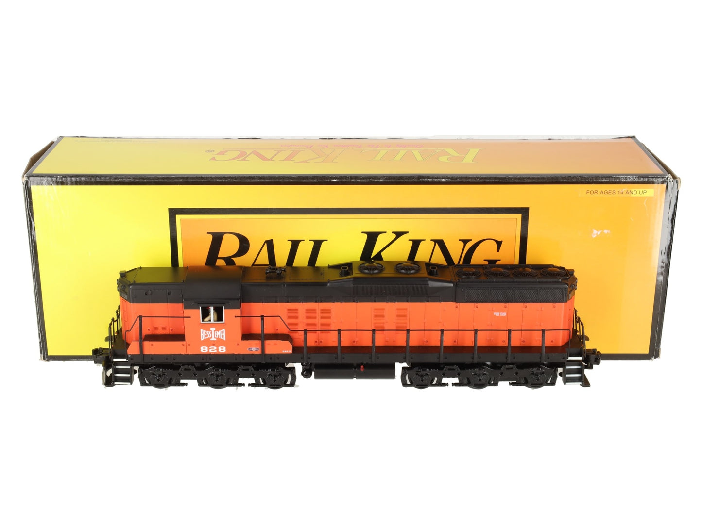 MTH 30-2871-3 Bessemer & Lake Erie SD-9 Non-Powered Diesel Engine #828 EX/Box