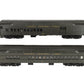 MTH 20-4197 O Jersey Central 70’ Madison Combine/Diner Car Set (Set of 2) LN/Box