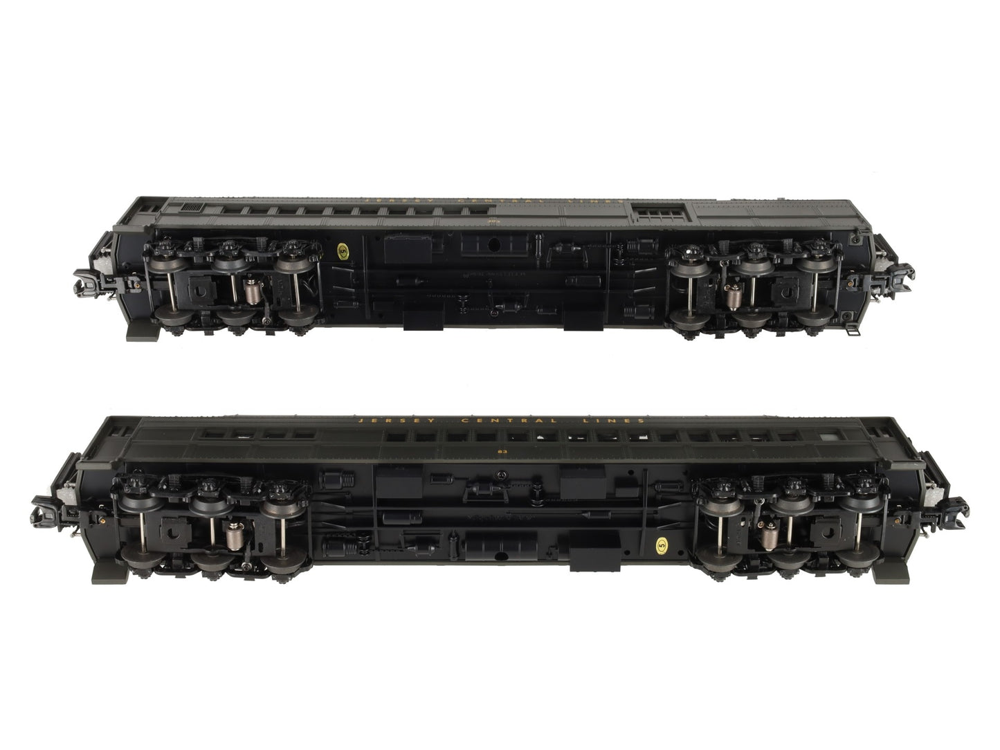 MTH 20-4197 O Jersey Central 70’ Madison Combine/Diner Car Set (Set of 2) LN/Box