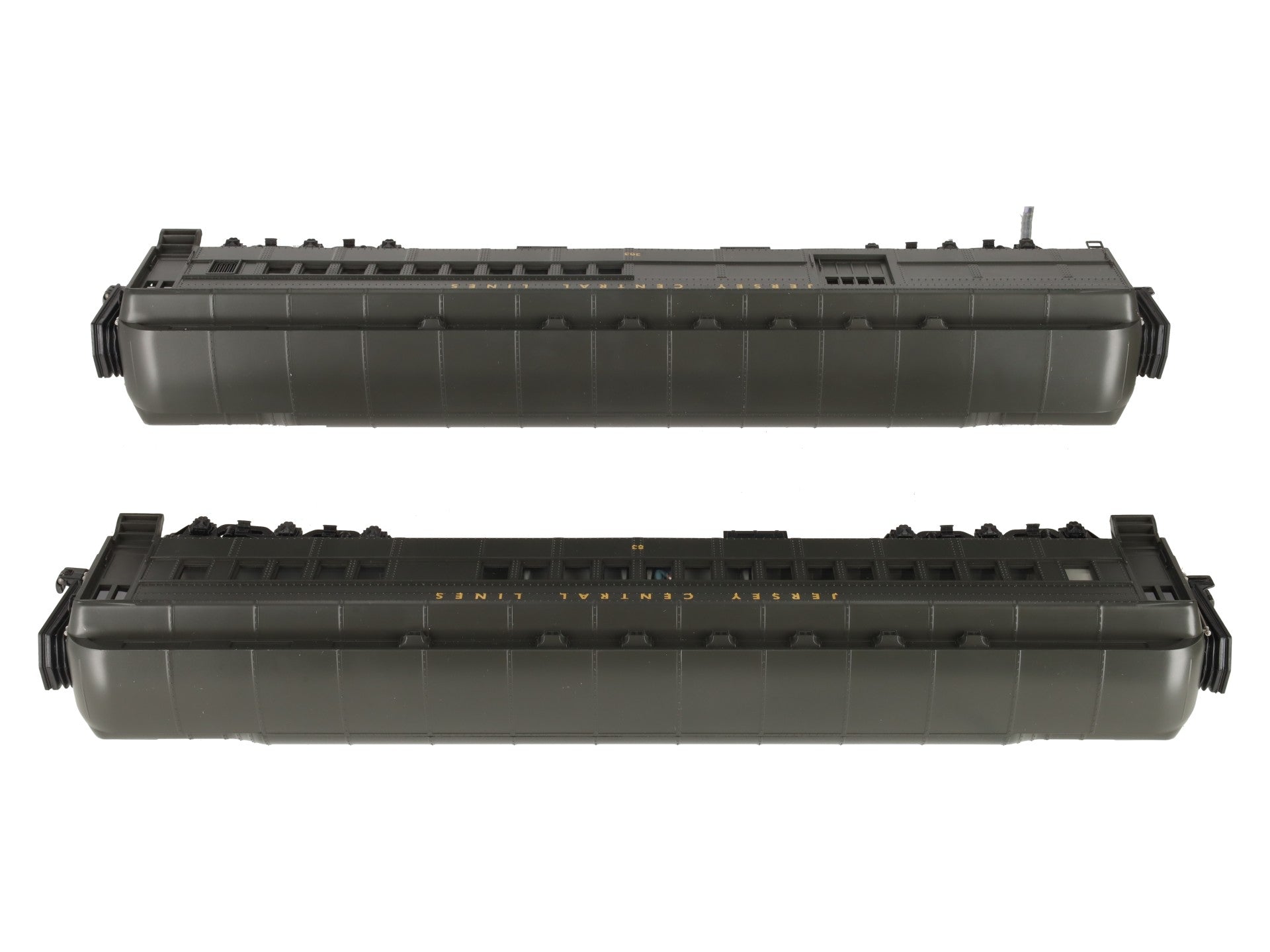 MTH 20-4197 O Jersey Central 70’ Madison Combine/Diner Car Set (Set of 2) LN/Box