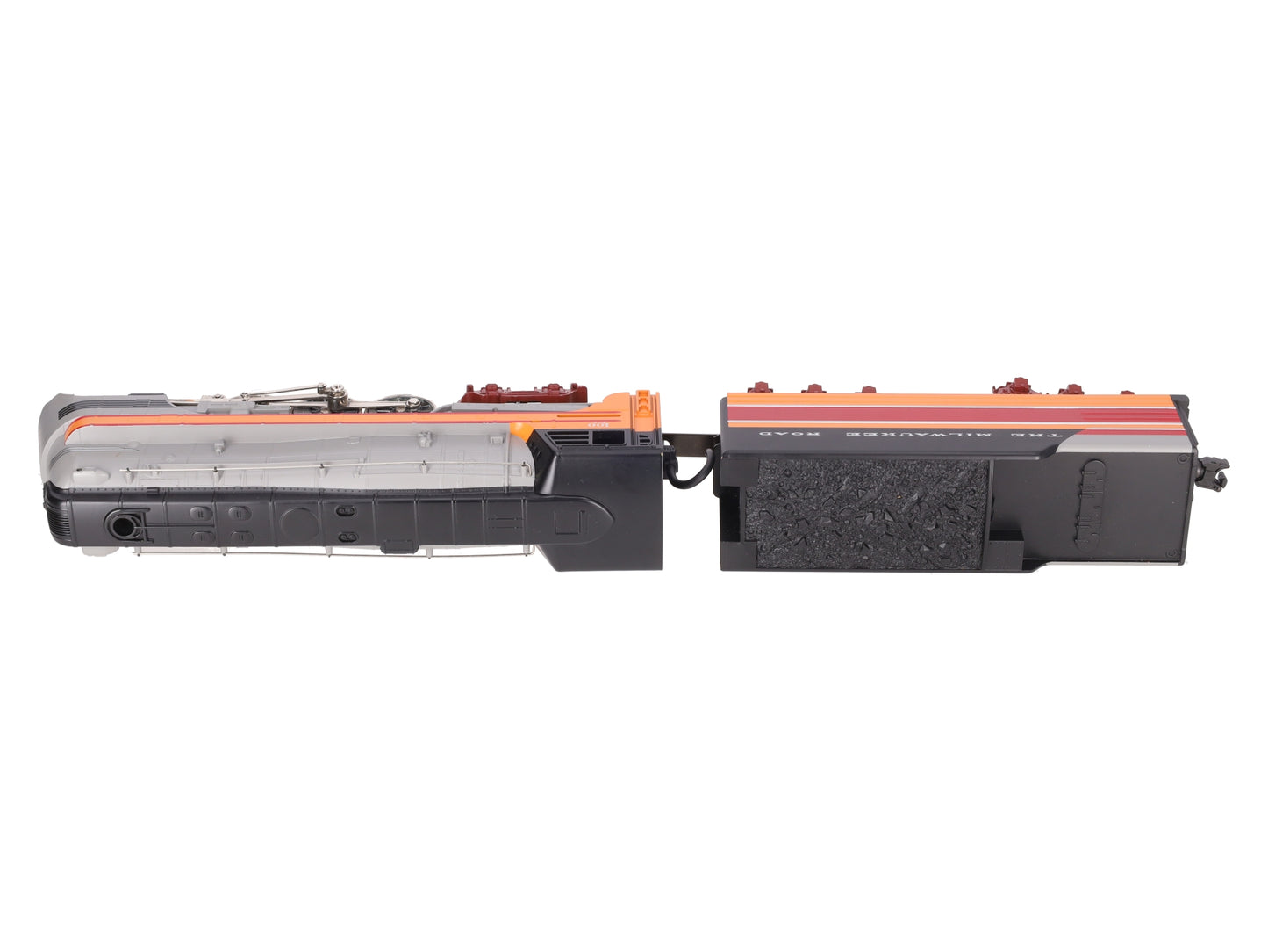 MTH 30-1127-1 O Gauge MILW 4-6-4 Hiawatha Steam Loco & Tender w/PS1 #100 EX/Box