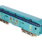 MTH 11-40021 STD Gauge Blue Comet BRASS Trim "Olbers" Two Tone Coach Car #432 EX