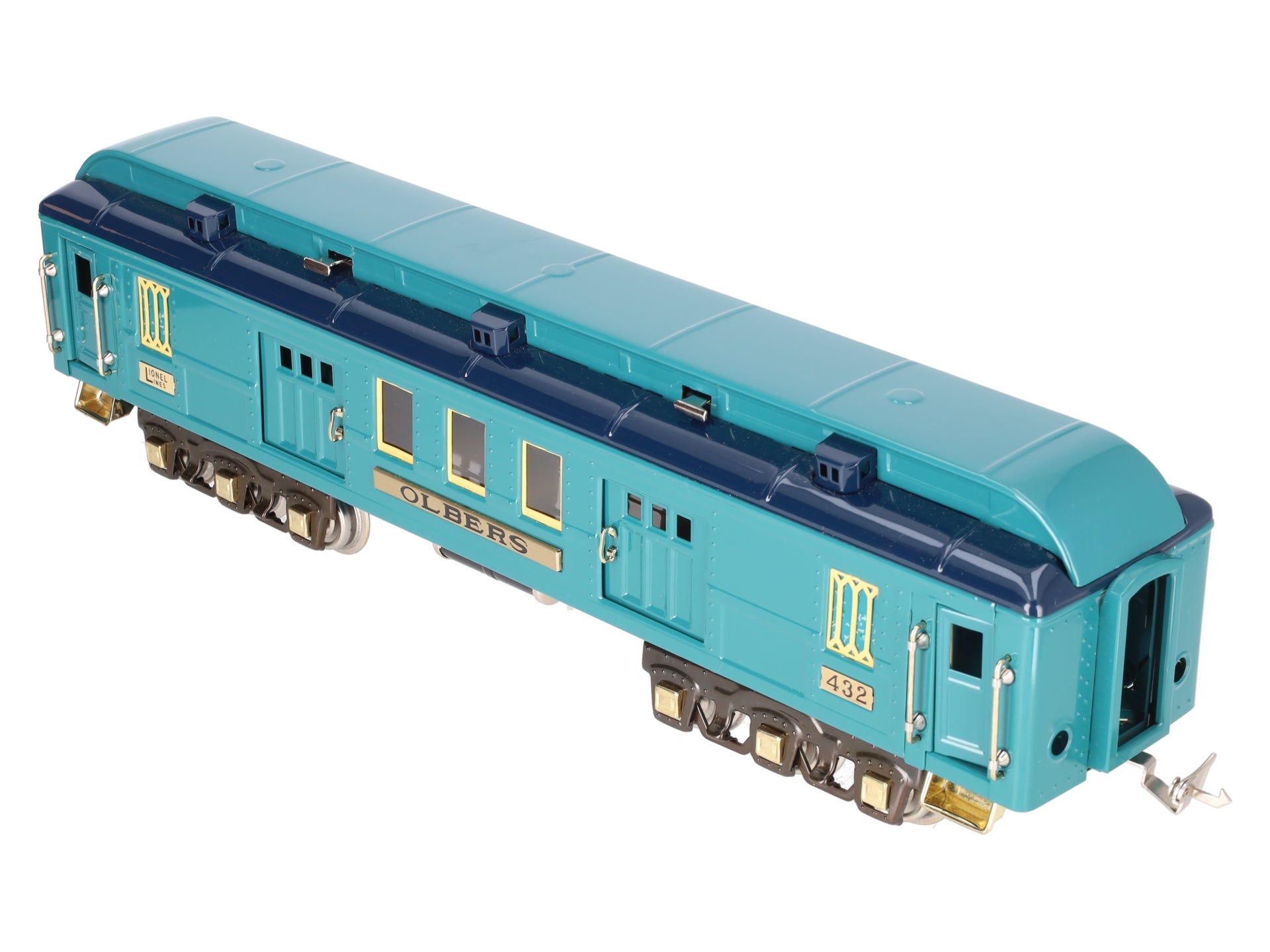 MTH 11-40021 STD Gauge Blue Comet BRASS Trim 