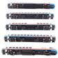 Rapido Trains 25501 HO Scale ROHR Amtrak Turbotrain 5 Car Set LN/Box