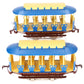 Lionel 6-13113 Standard Gauge Summer Trolley & Trail Car #101 LN/Box