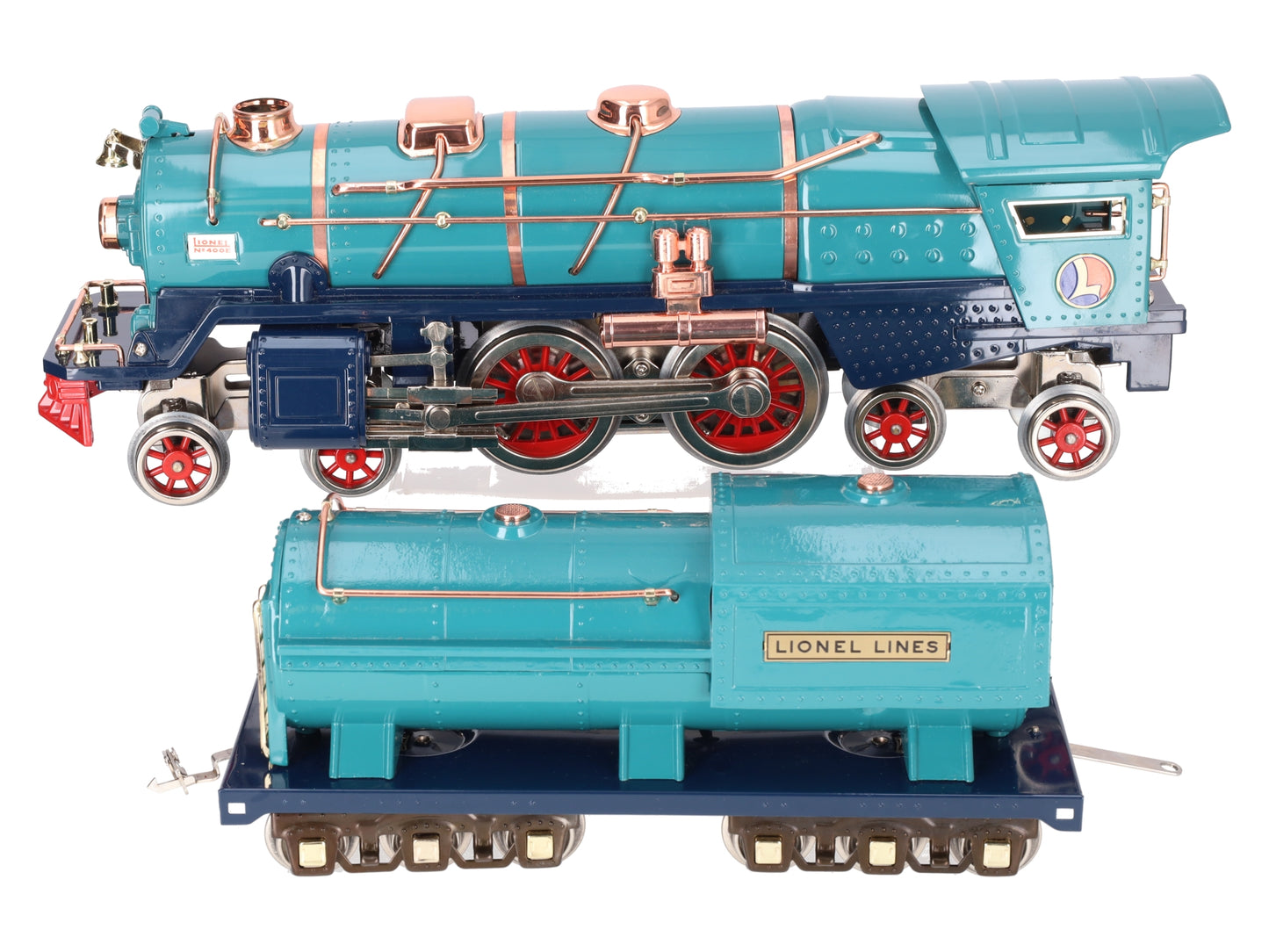 MTH 11-1009-0 Standard Gauge 400E Steam Locomotive & Tender w/ PS2