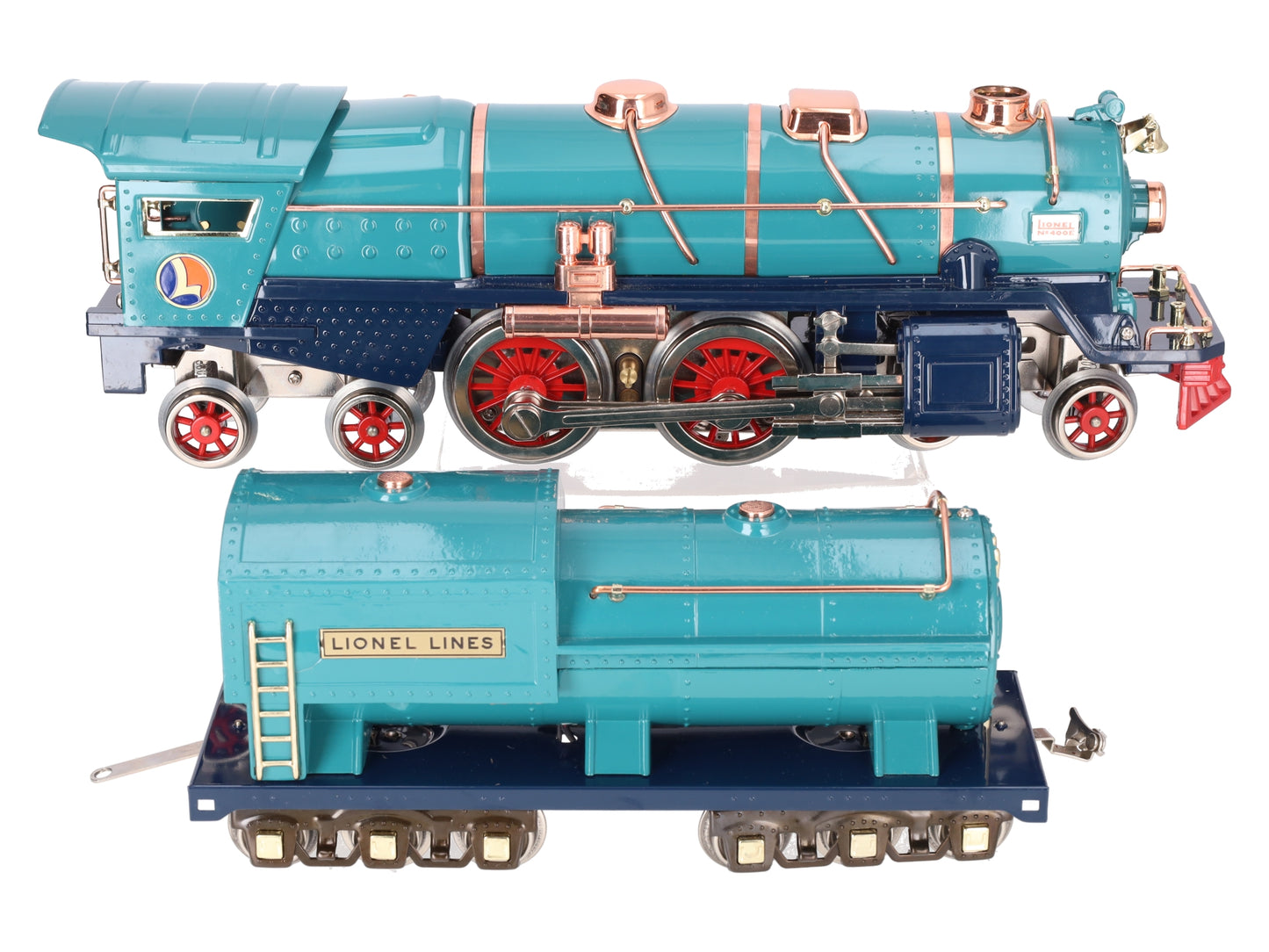 MTH 11-1009-0 Standard Gauge 400E Steam Locomotive & Tender w/ PS2