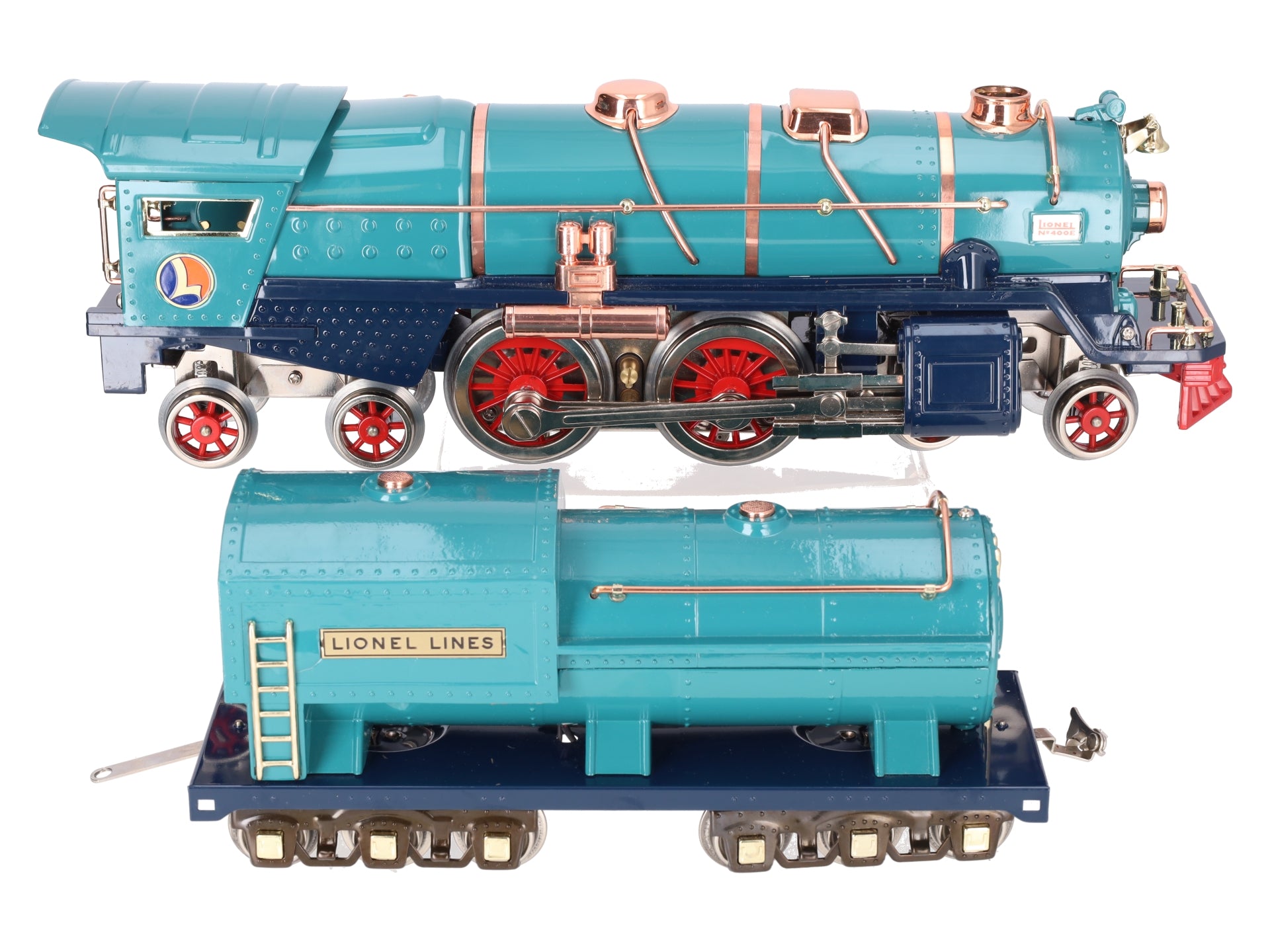 MTH 11-1009-0 Standard Gauge 400E Steam Locomotive & Tender w/ PS2
