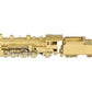 Sunset Models/TAE HWA HO BRASS 4-6-2 Steam Locomotive w/ Tender- Unpainted EX