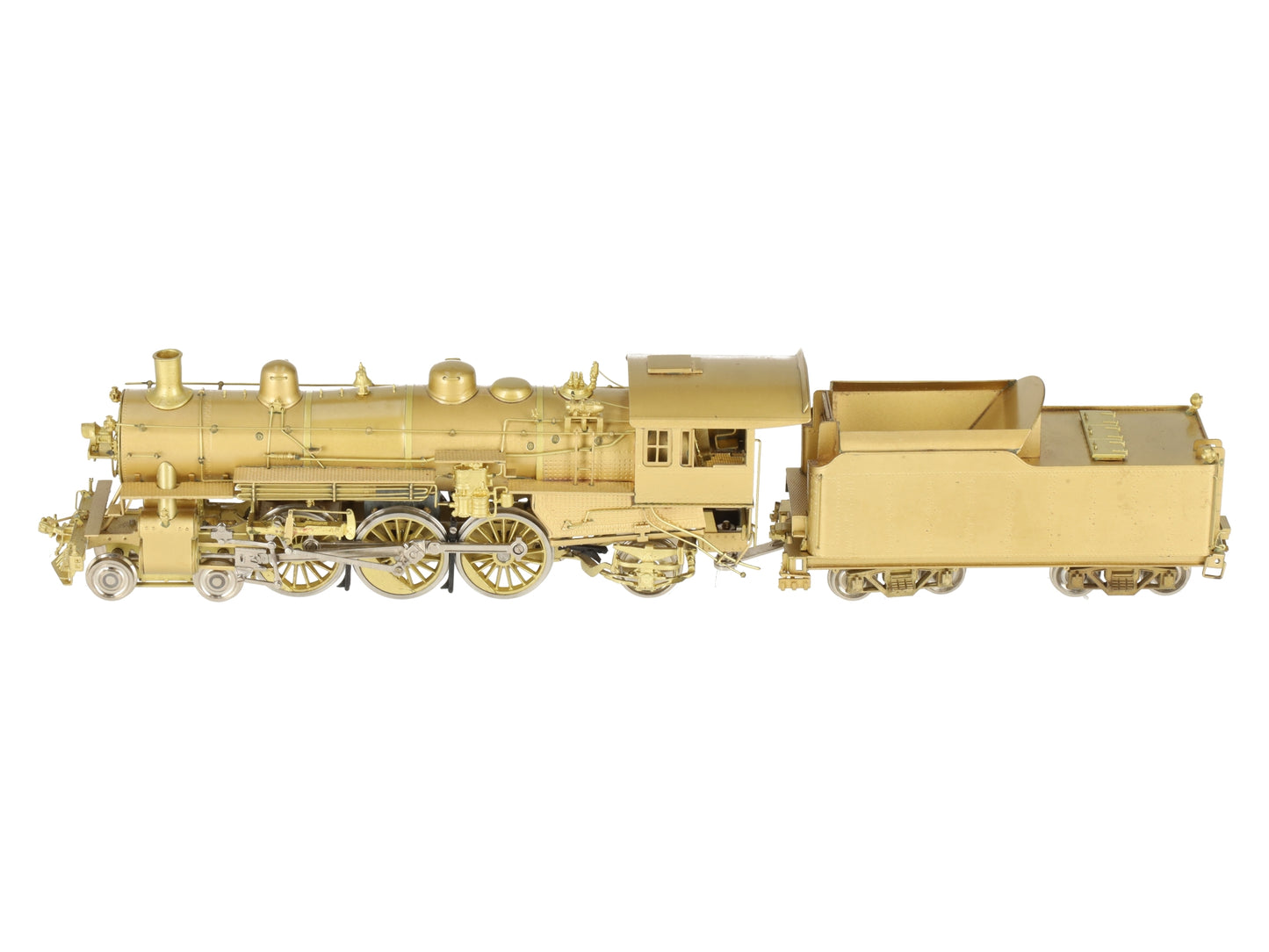 Sunset Models/TAE HWA HO BRASS 4-6-2 Steam Locomotive w/ Tender- Unpainted EX