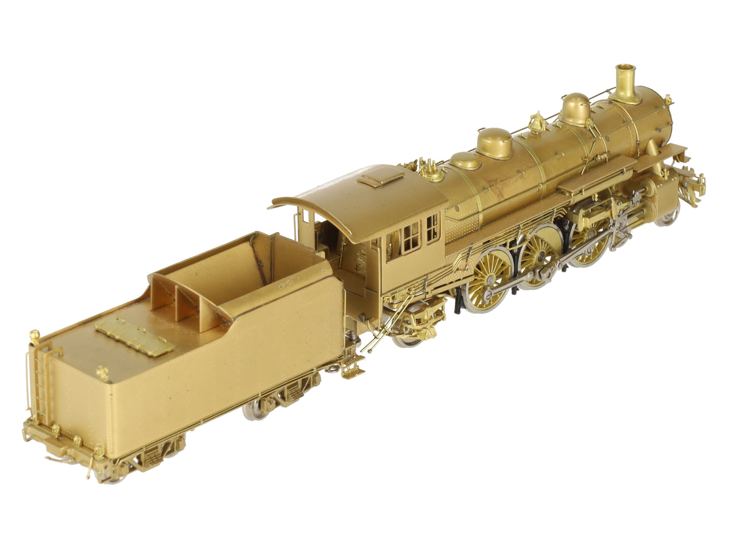 Sunset Models/TAE HWA HO BRASS 4-6-2 Steam Locomotive w/ Tender- Unpainted EX