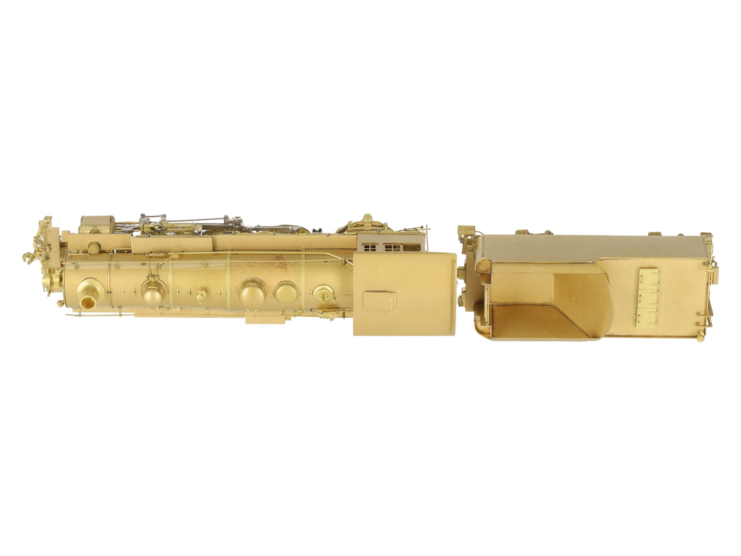 Sunset Models/TAE HWA HO BRASS 4-6-2 Steam Locomotive w/ Tender- Unpainted EX