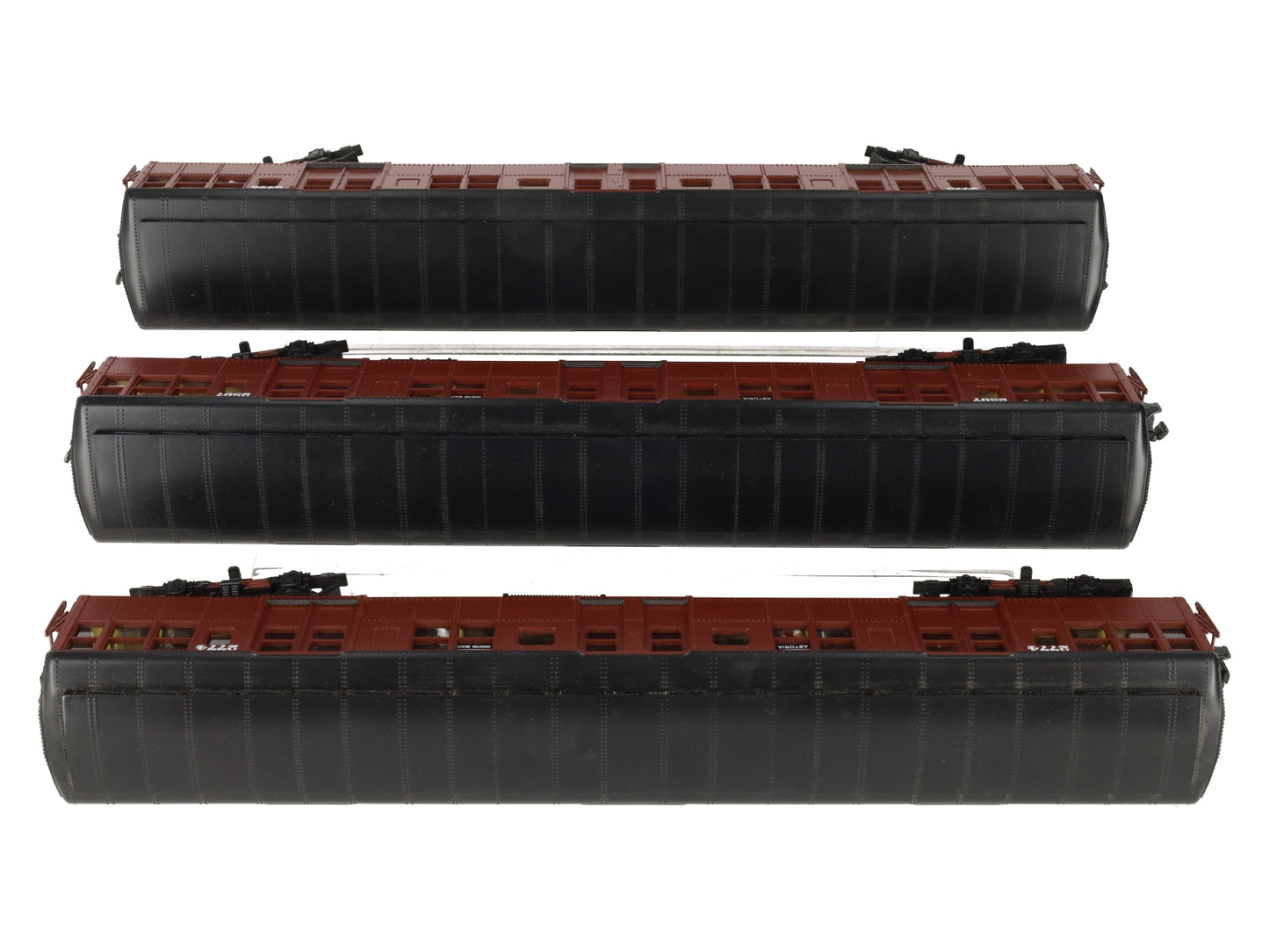 MTH 20-2675-1 O BMT 2500 Series 3-Car Subway Set with Proto-Sound 2.0 (Set of 3) EX