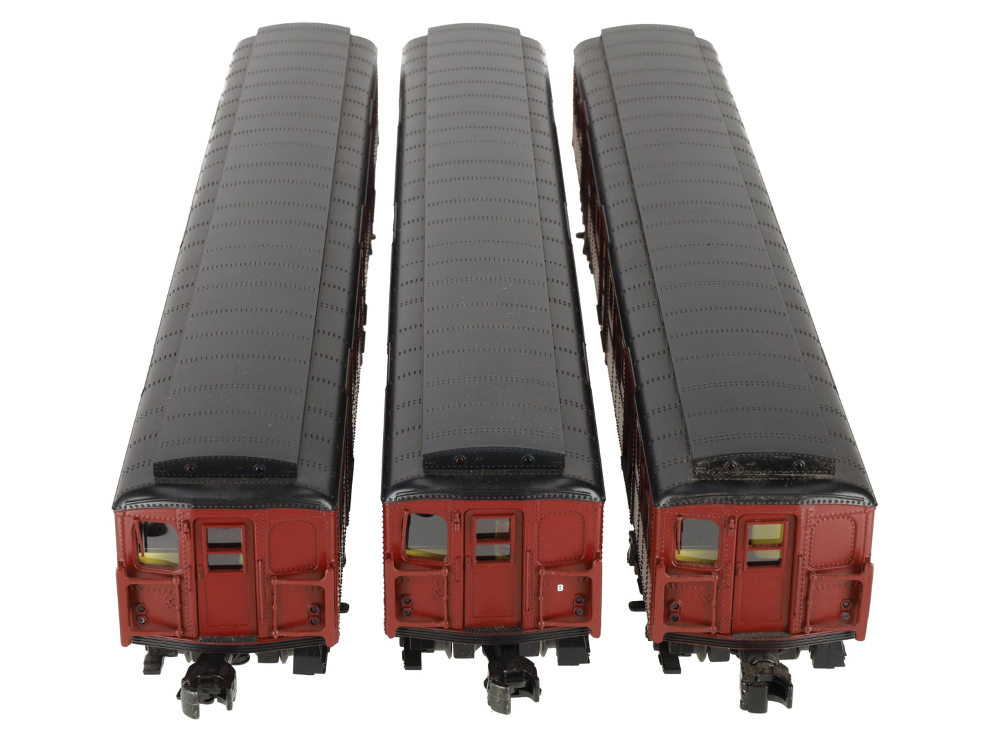 MTH 20-2675-1 O BMT 2500 Series 3-Car Subway Set with Proto-Sound 2.0 (Set of 3) EX