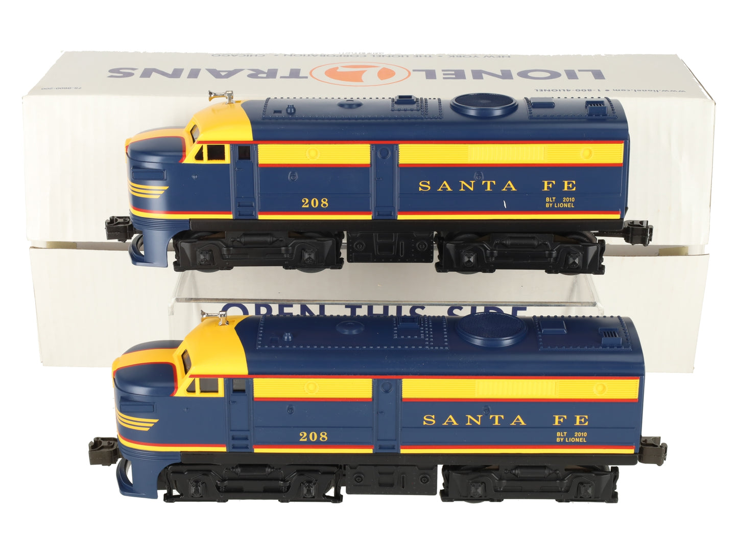 Lionel 208 Vintage O Gauge Santa Fe Alco AA Diesel Locomotive Set LN/Box