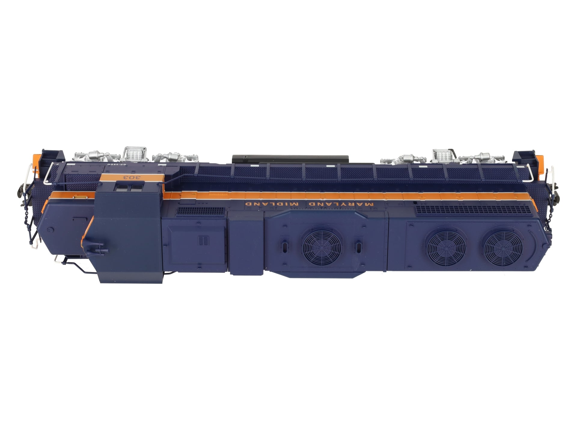 Weaver 7575LP O Maryland Midland GP38-2 Diesel Locomotive w/Sound #303 LN/Box