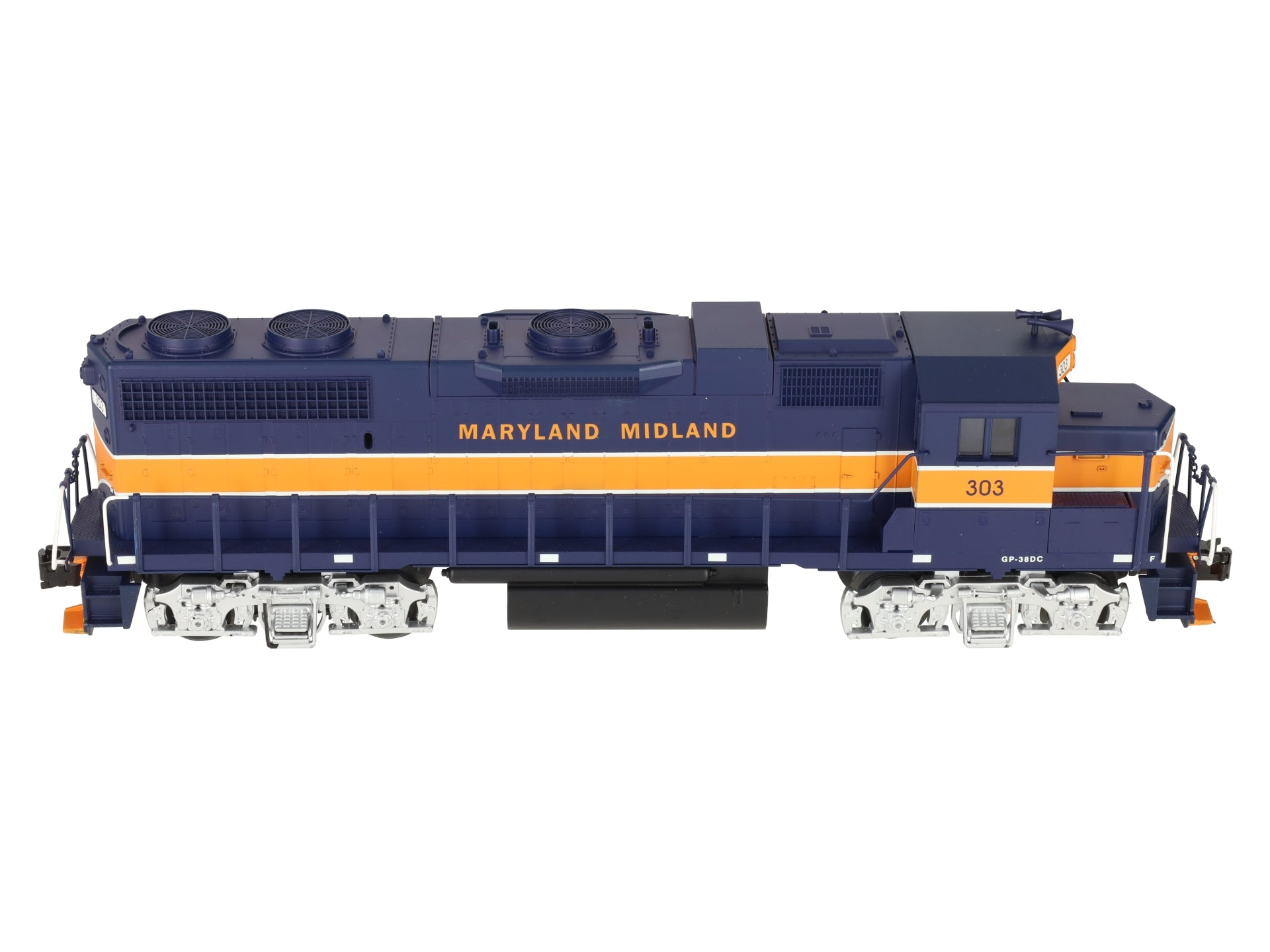 Weaver 7575LP O Maryland Midland GP38-2 Diesel Locomotive w/Sound #303 LN/Box