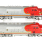 Lionel 2343 Vintage O Gauge Santa Fe F3 AA Diesel Locomotive Set VG