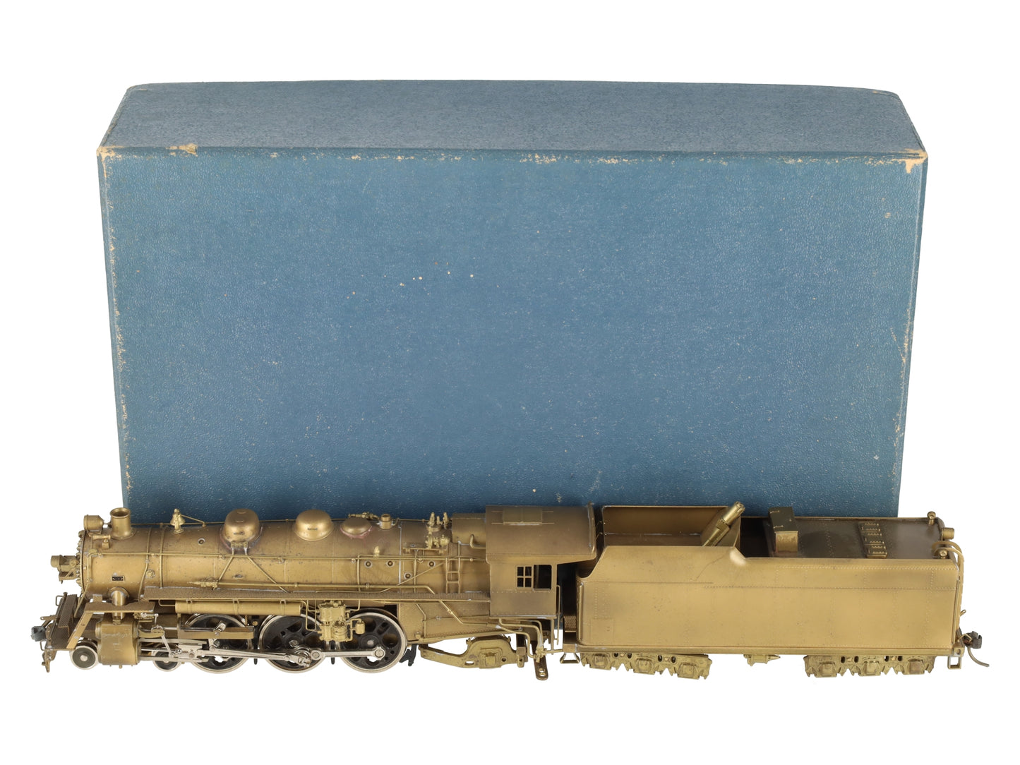 PFM United Models HO BRASS C&NW E-2 4-6-2 Steam Locomotive & Tender-Unpainted EX/Box