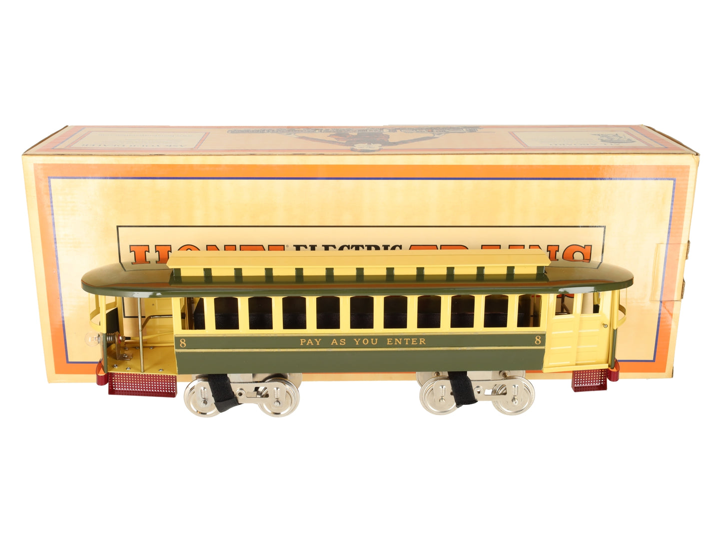 MTH 11-2024-1 Standard Pay-As-You-Enter Trolley w/ PS2 #8