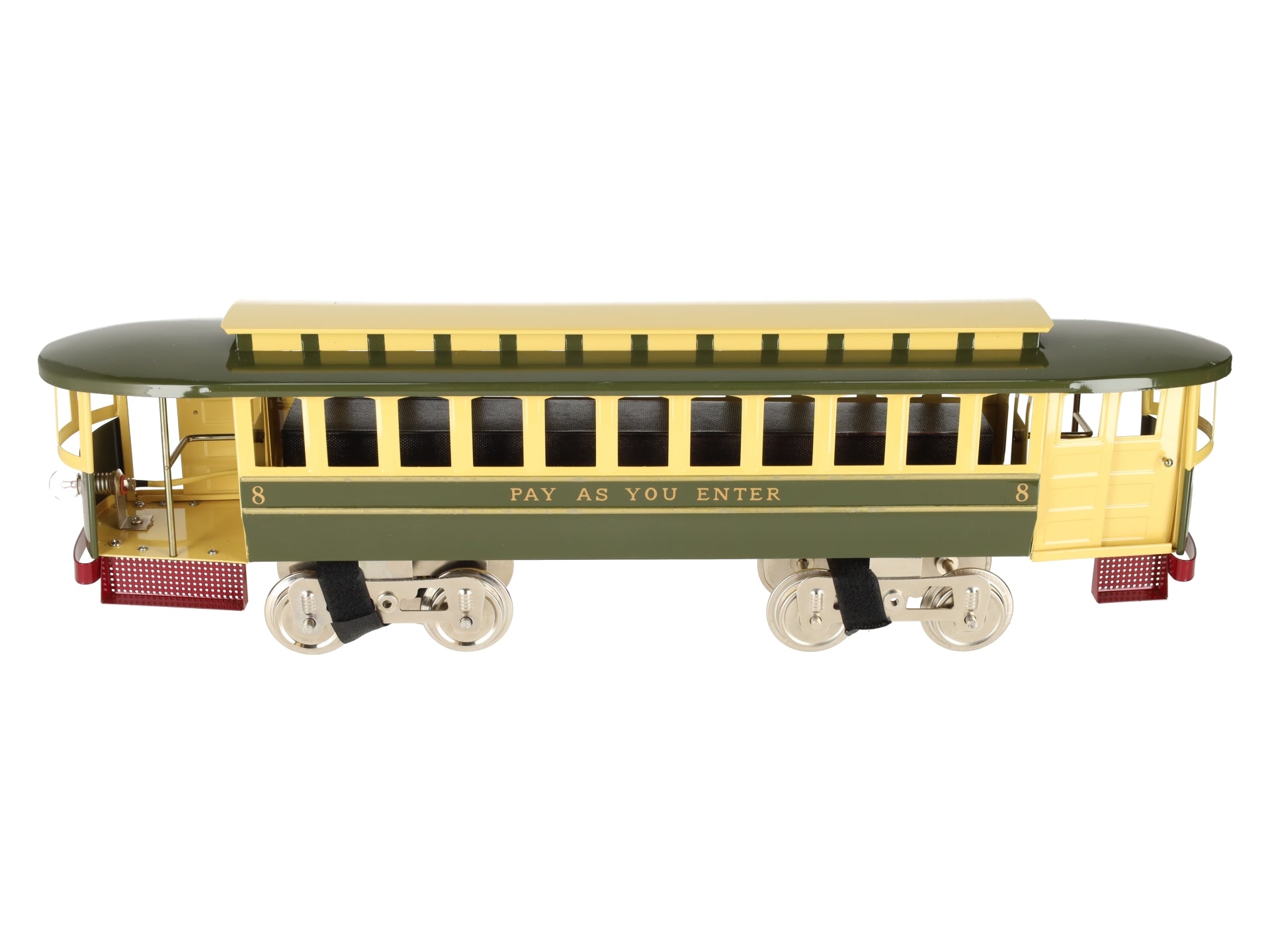 MTH 11-2024-1 Standard Pay-As-You-Enter Trolley w/ PS2 #8 NIB