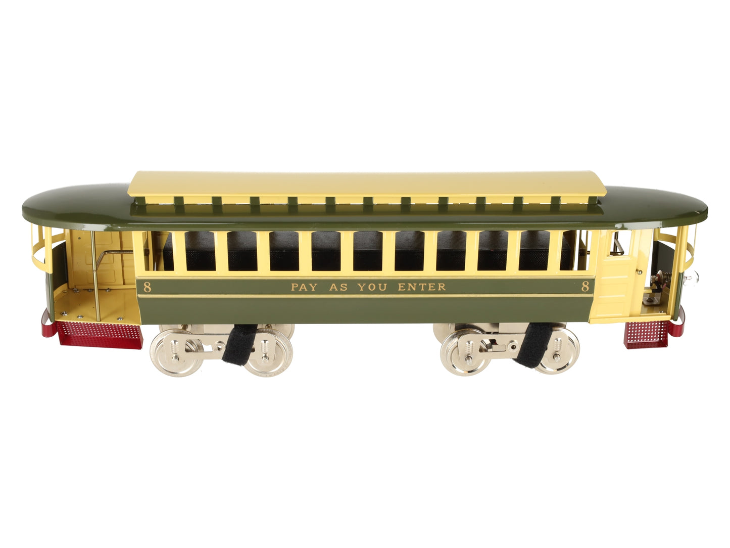 MTH 11-2024-1 Standard Pay-As-You-Enter Trolley w/ PS2 #8 NIB
