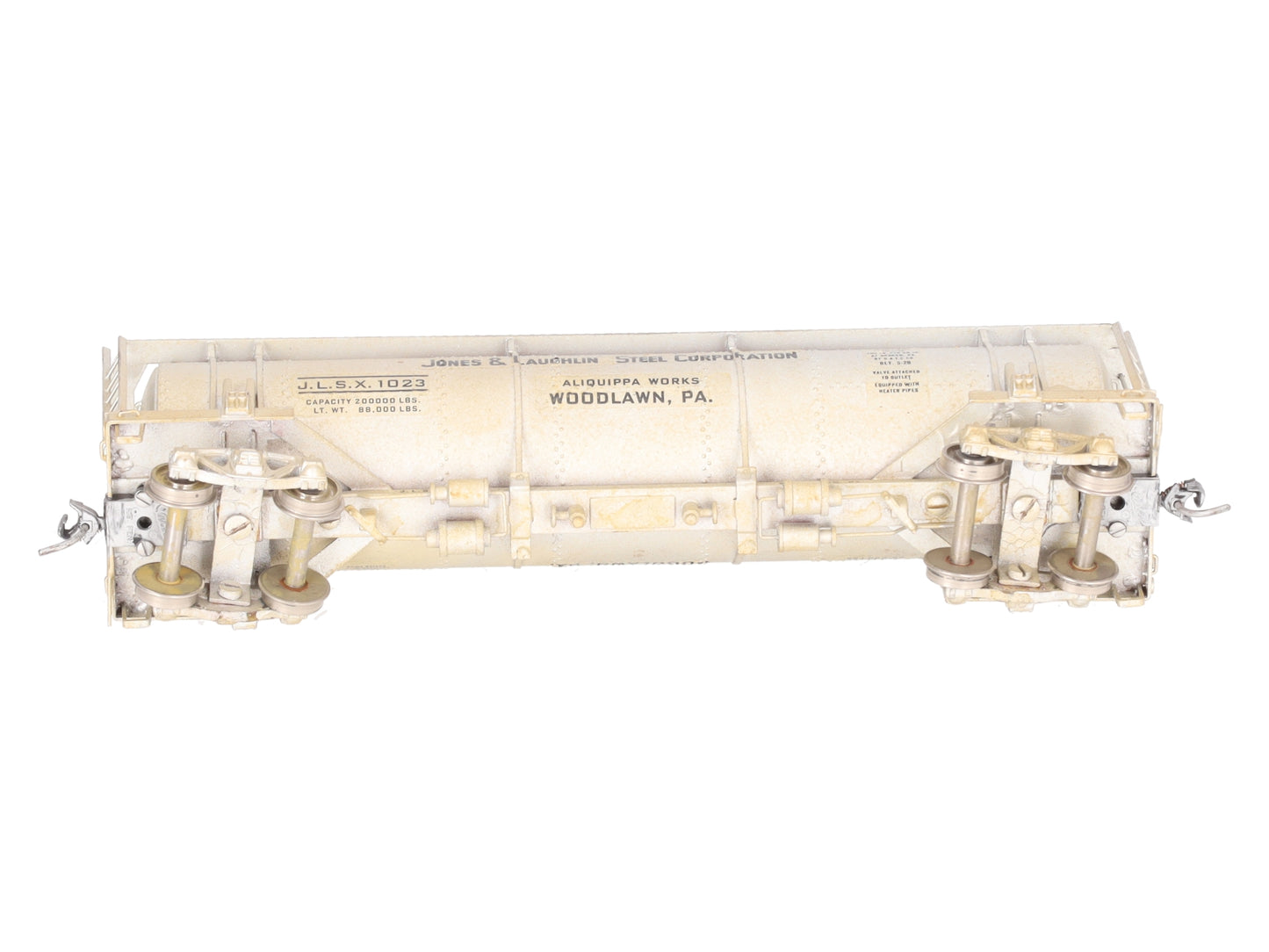 NWSL HO BRASS Jones & Laughlin 20,000 Gallon Tank Car - Painted/Box