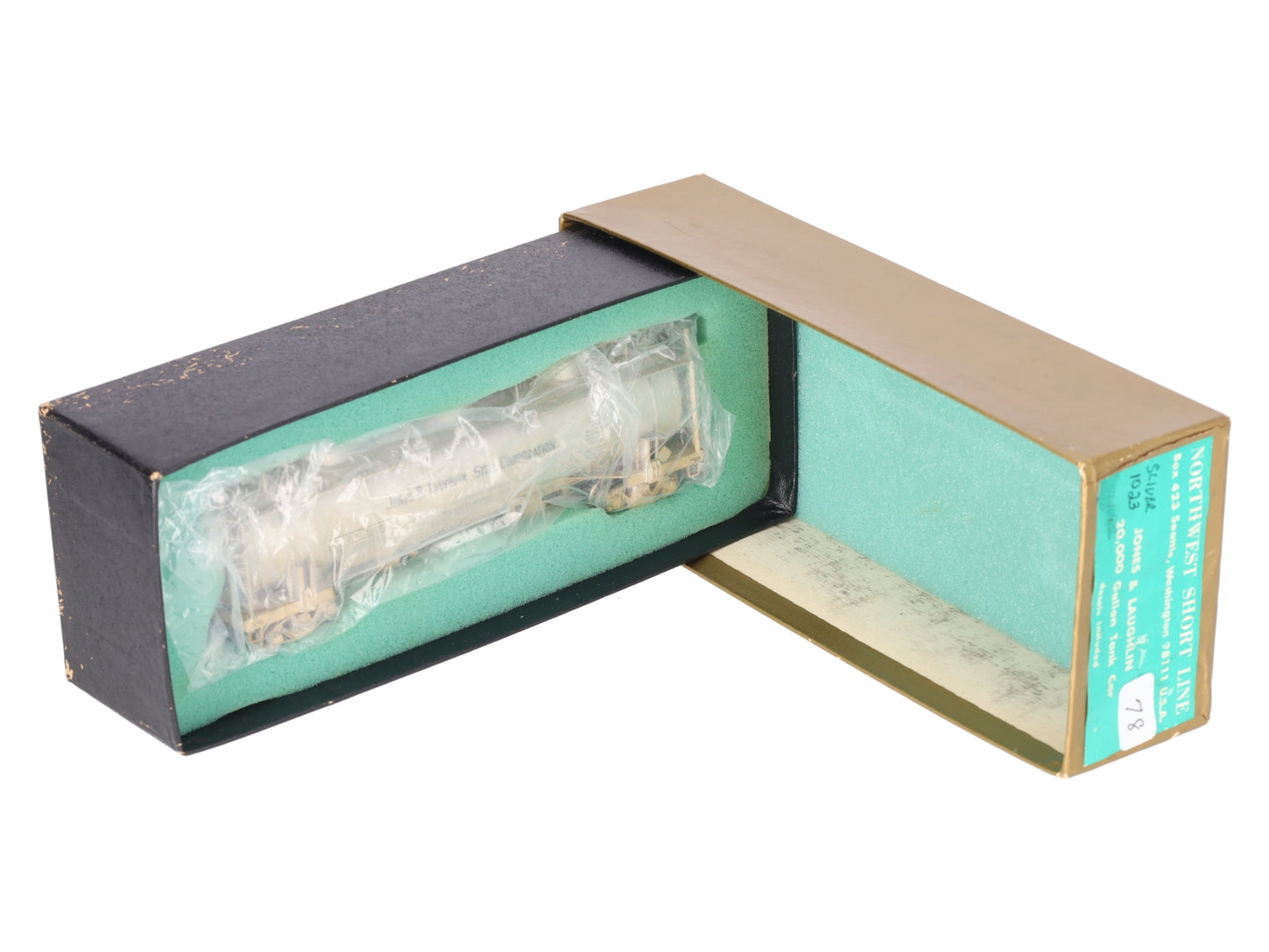 NWSL HO BRASS Jones & Laughlin 20,000 Gallon Tank Car - Painted/Box