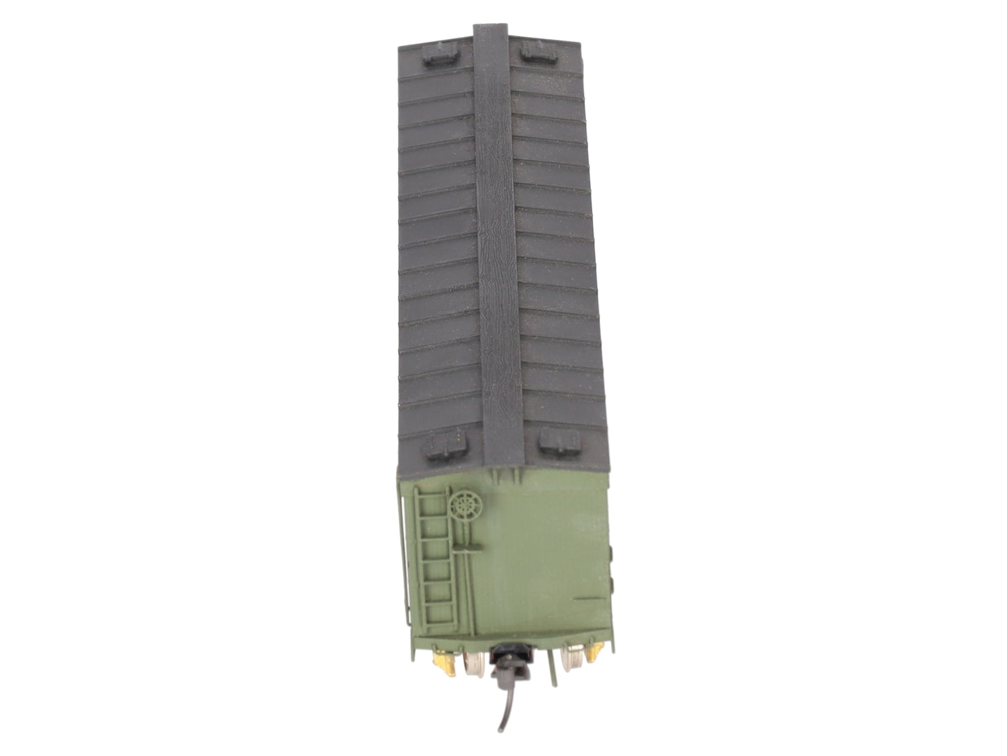 Trains Inc. HO Scale BRASS REA Express Wood Reefer Car #1245 - Custom/Box
