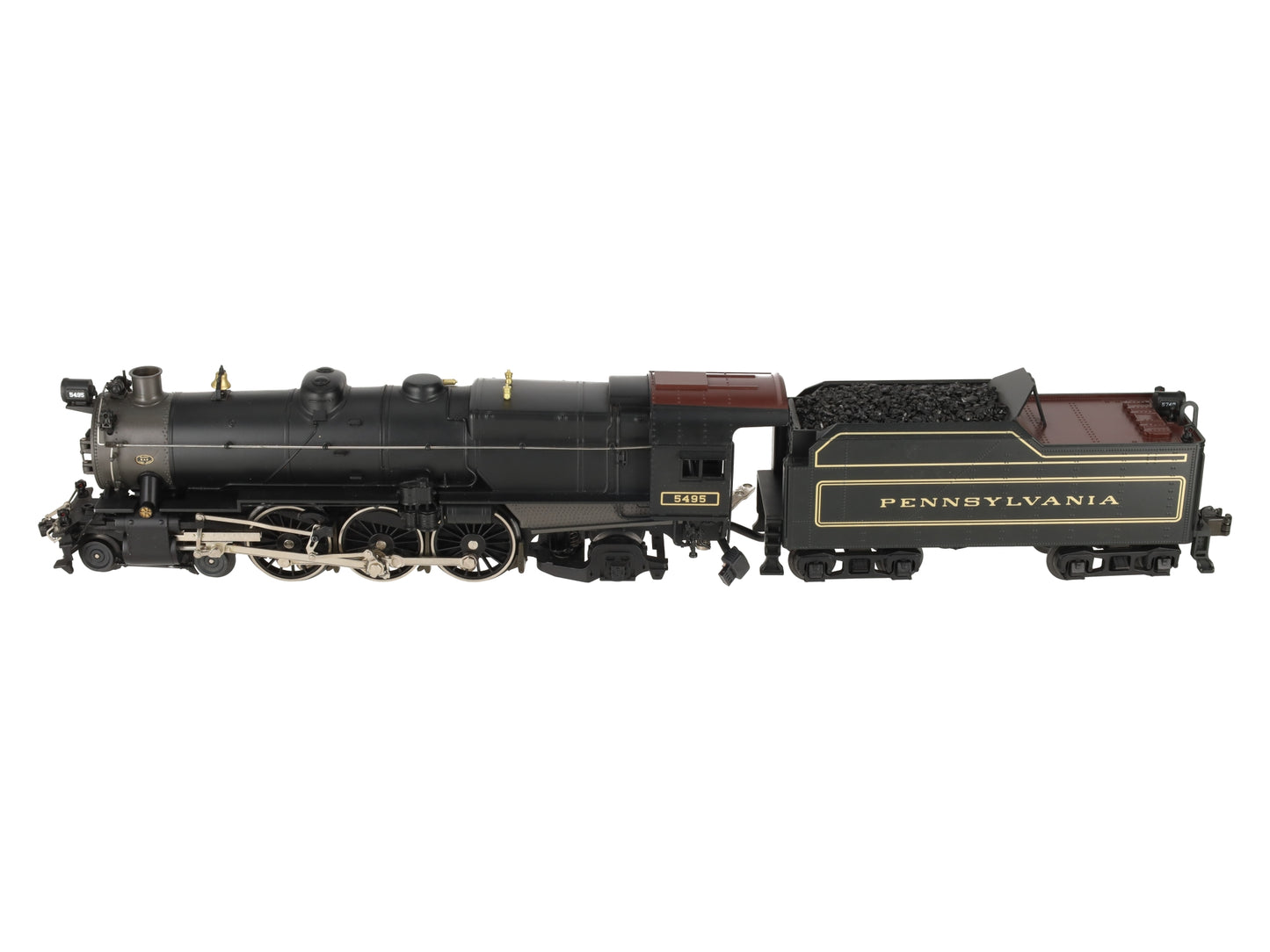 MTH 20-3019 O Gauge 3-Rail PRR Stean Locomotive w/PS1 #5495 EX/Box