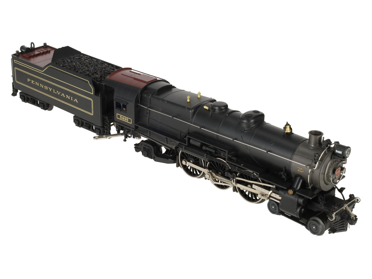MTH 20-3019 O Gauge 3-Rail PRR Stean Locomotive w/PS1 #5495 EX/Box