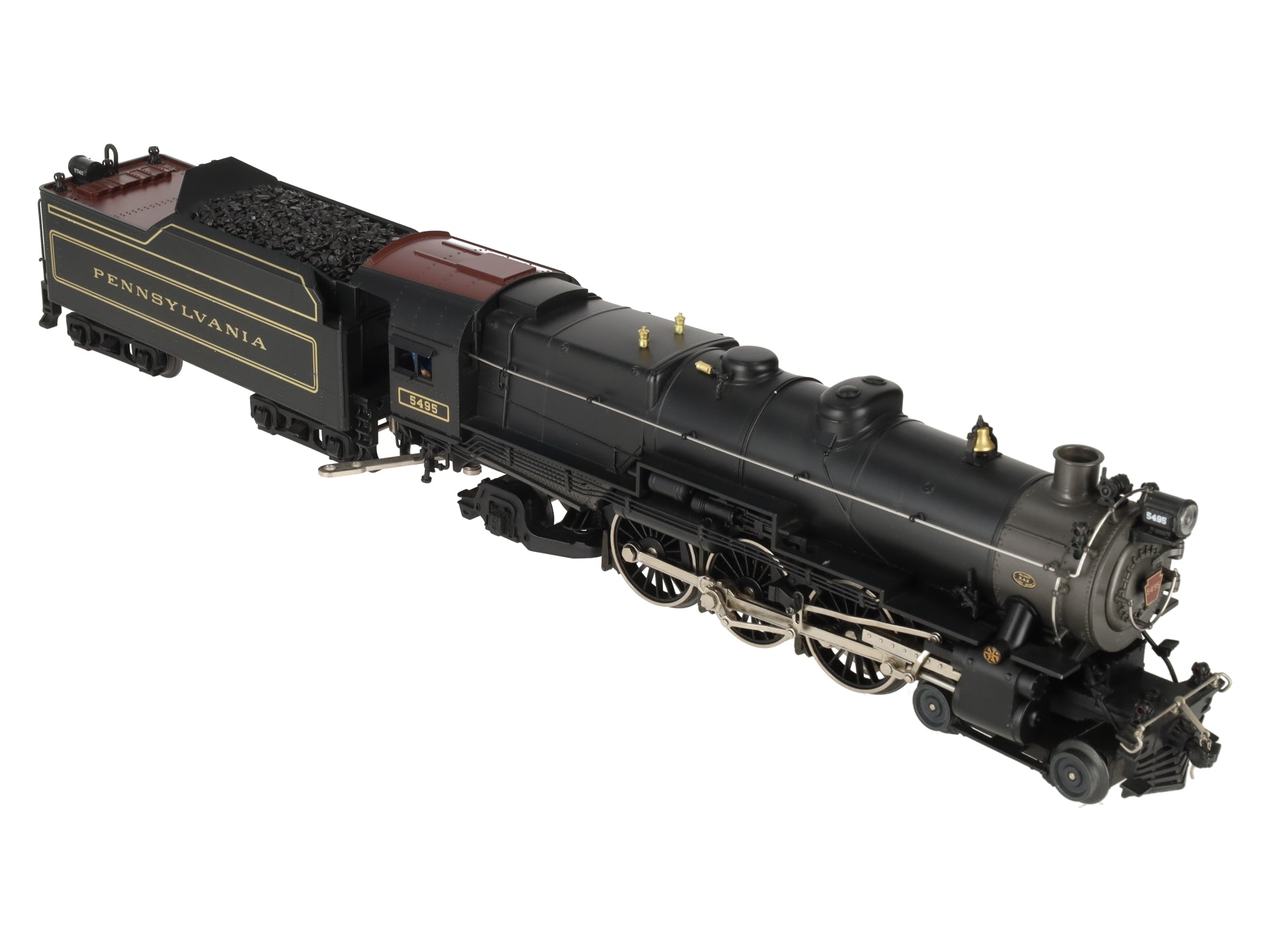 MTH 20-3019 O Gauge 3-Rail PRR Stean Locomotive w/PS1 #5495 EX/Box