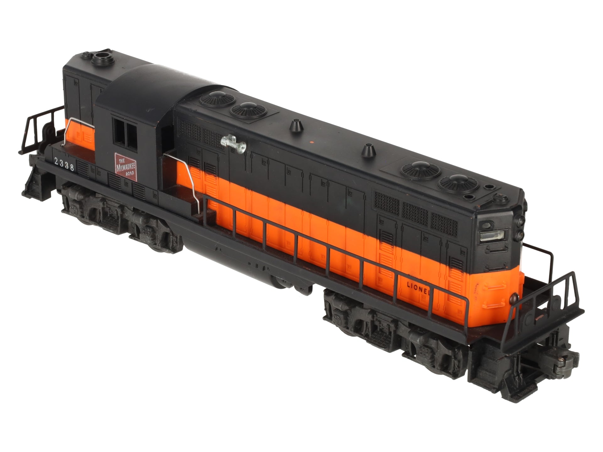 Lionel 2338 Vintage O Gauge Milwaukee Road Powered GP-7 Diesel Locomotive VG