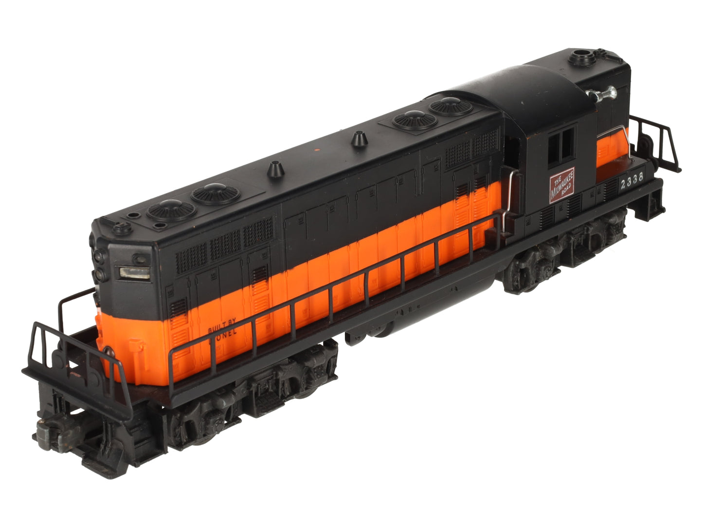 Lionel 2338 Vintage O Gauge Milwaukee Road Powered GP-7 Diesel Locomotive VG