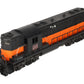 Lionel 2338 Vintage O Gauge Milwaukee Road Powered GP-7 Diesel Locomotive VG