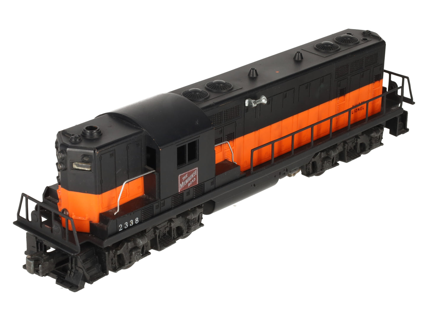 Lionel 2338 Vintage O Gauge Milwaukee Road Powered GP-7 Diesel Locomotive VG