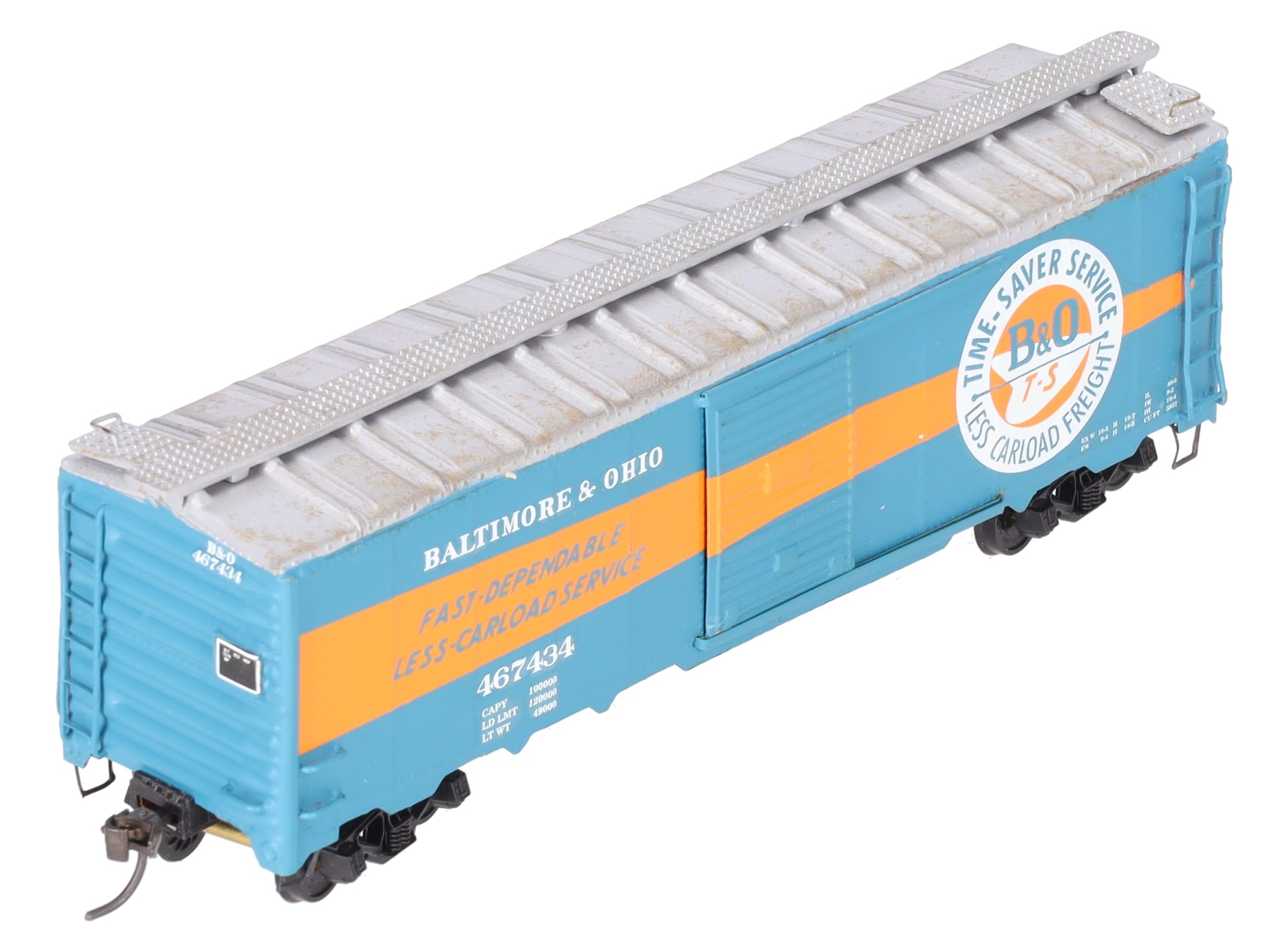 HO BRASS B&O Box Car #467434 - Factory Painted