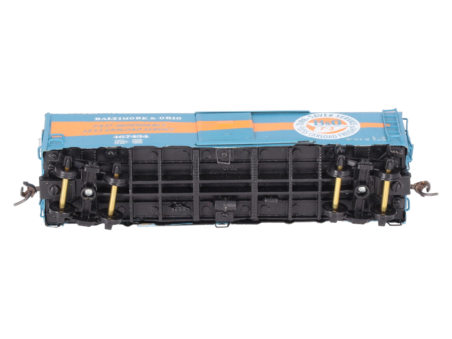 HO BRASS B&O Box Car #467434 - Factory Painted