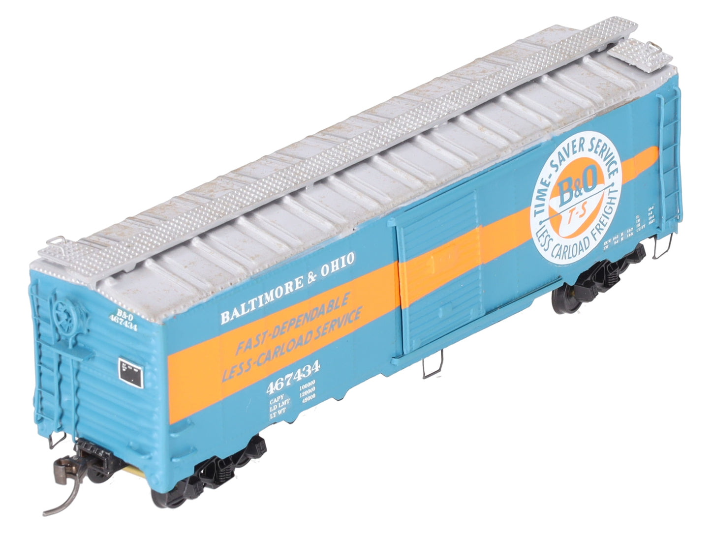 HO BRASS B&O Box Car #467434 - Factory Painted