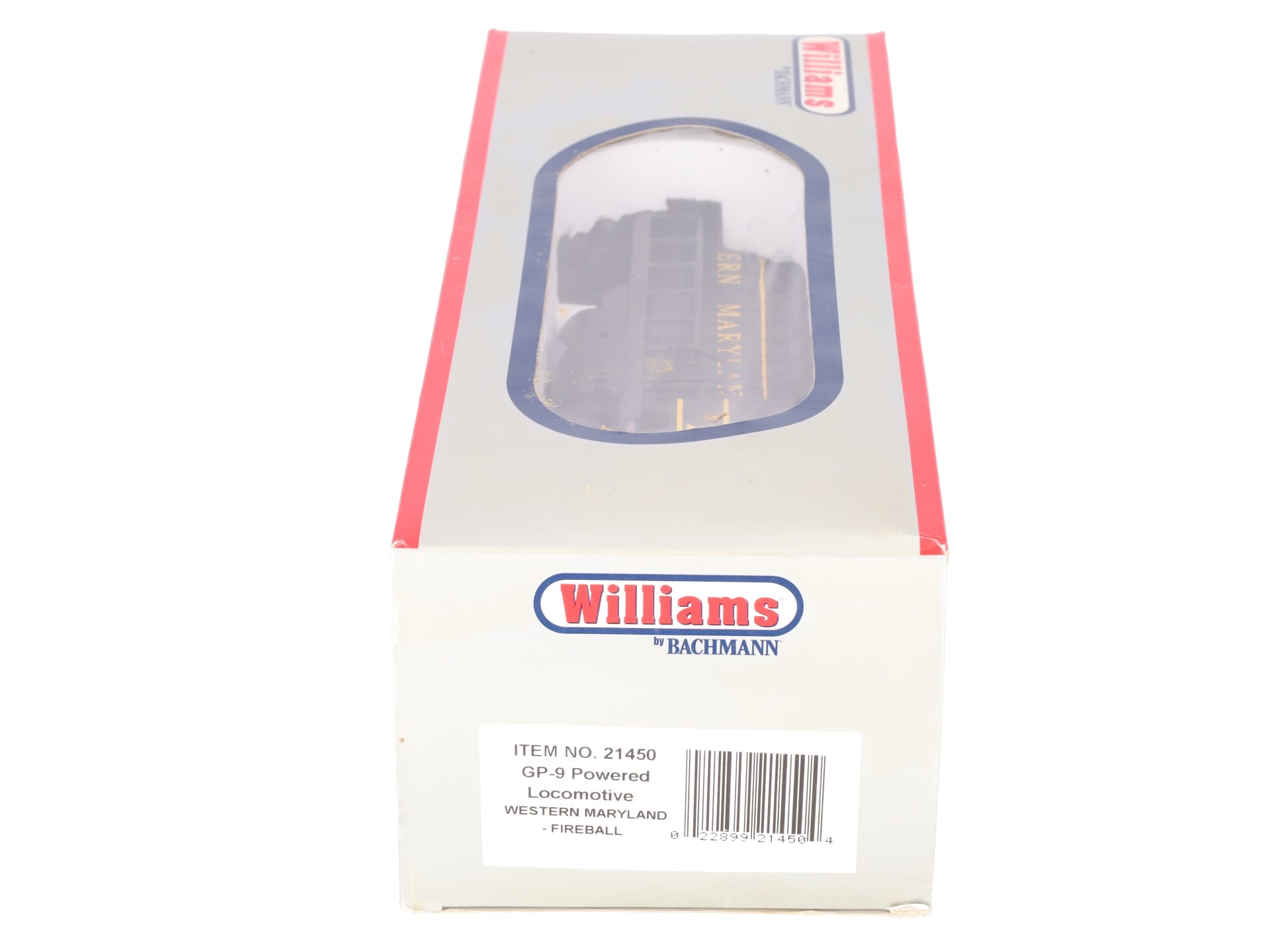 Williams 21450 O Gauge Western Maryland GP9 Powered Diesel Locomotive EX/Box