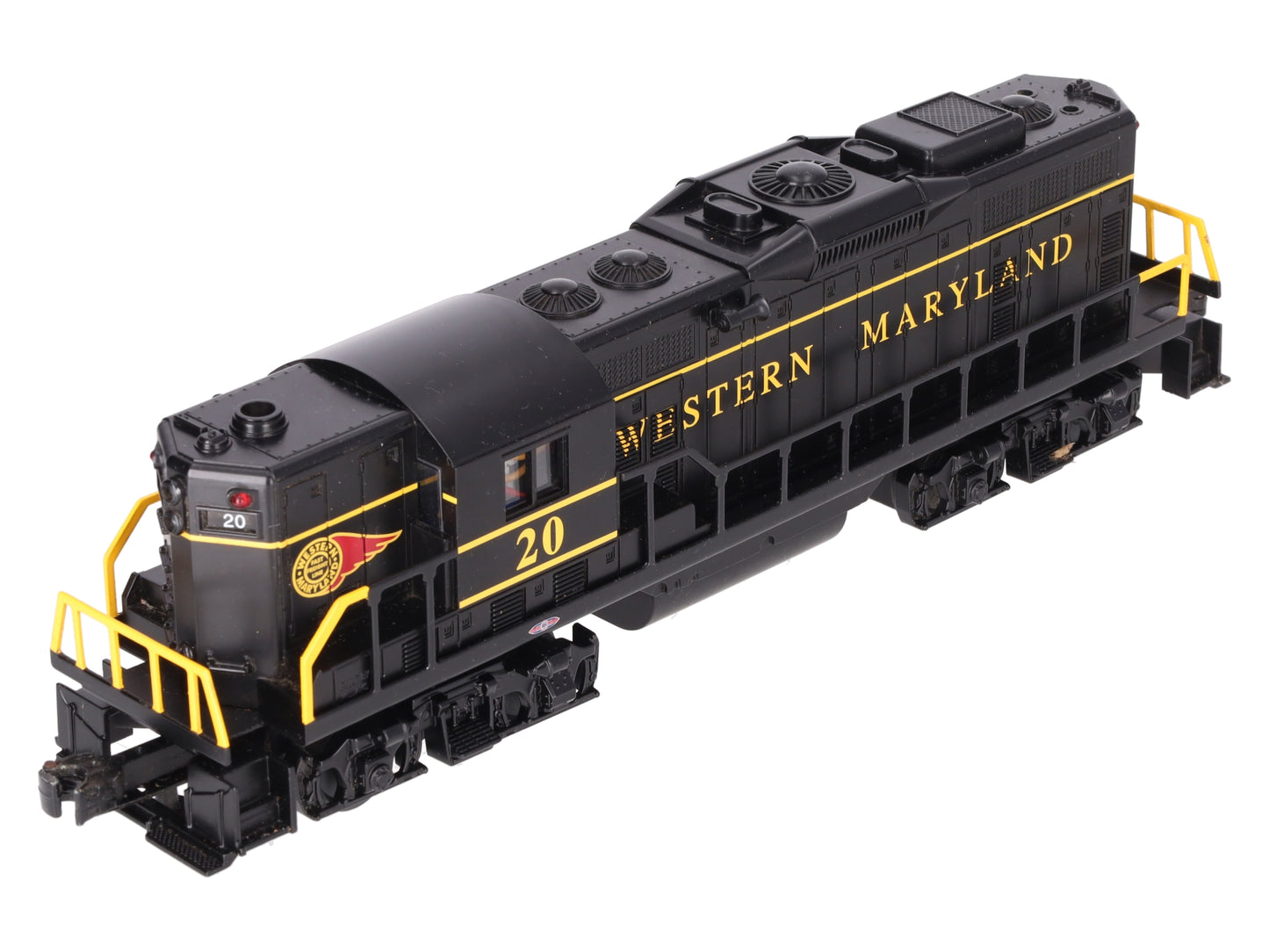 Williams 21450 O Gauge Western Maryland GP9 Powered Diesel Locomotive EX/Box
