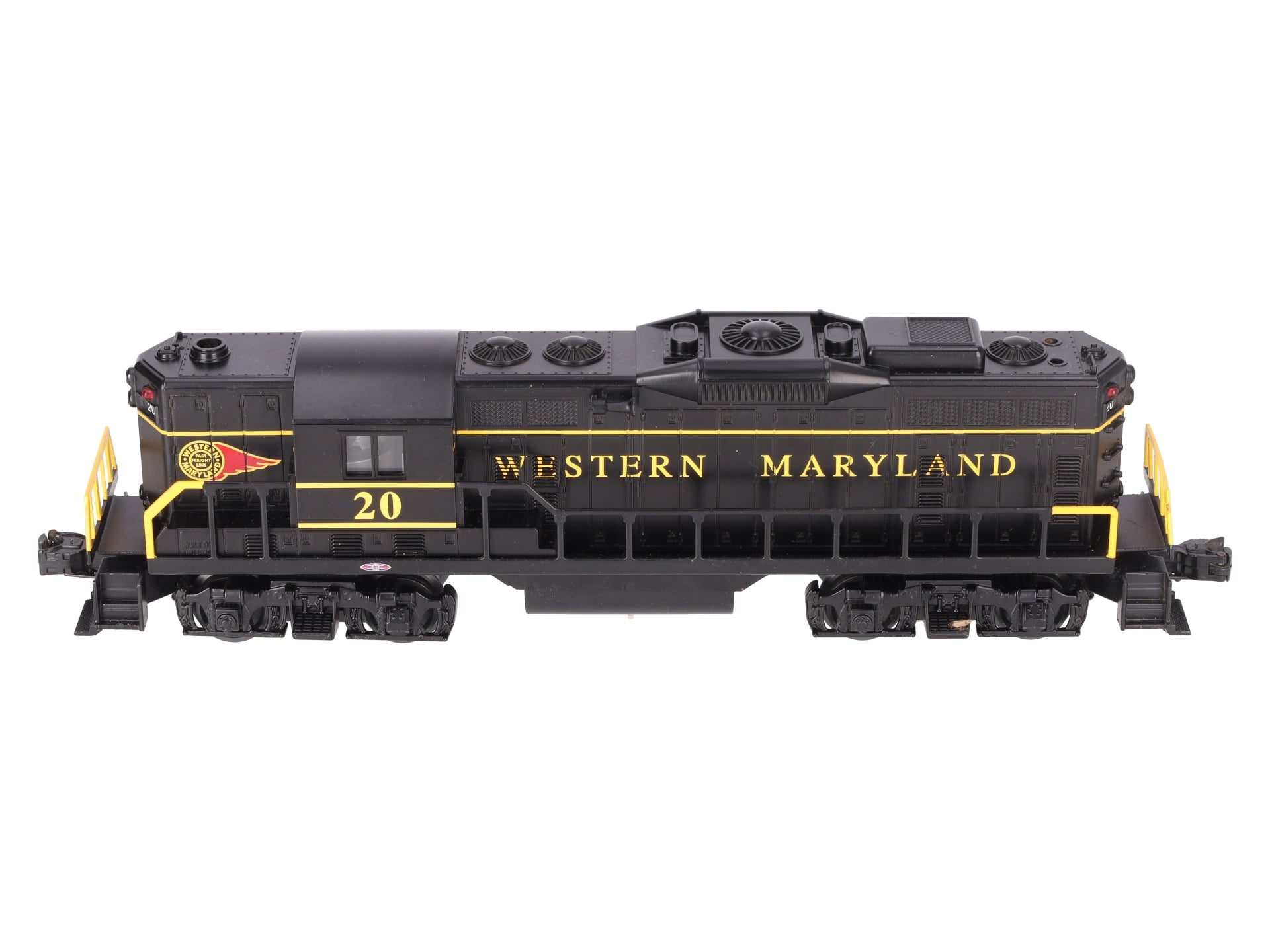 Williams 21450 O Gauge Western Maryland GP9 Powered Diesel Locomotive EX/Box