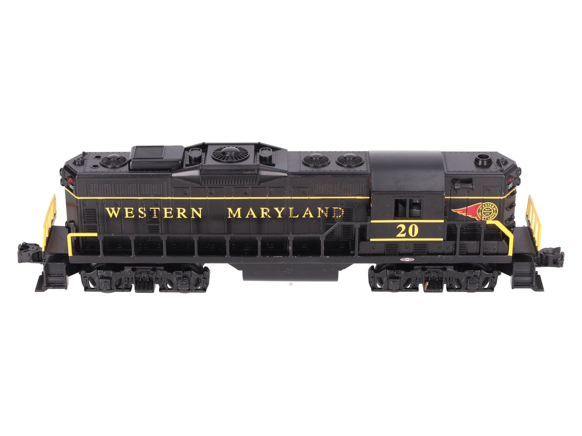 Williams 21450 O Gauge Western Maryland GP9 Powered Diesel Locomotive EX/Box