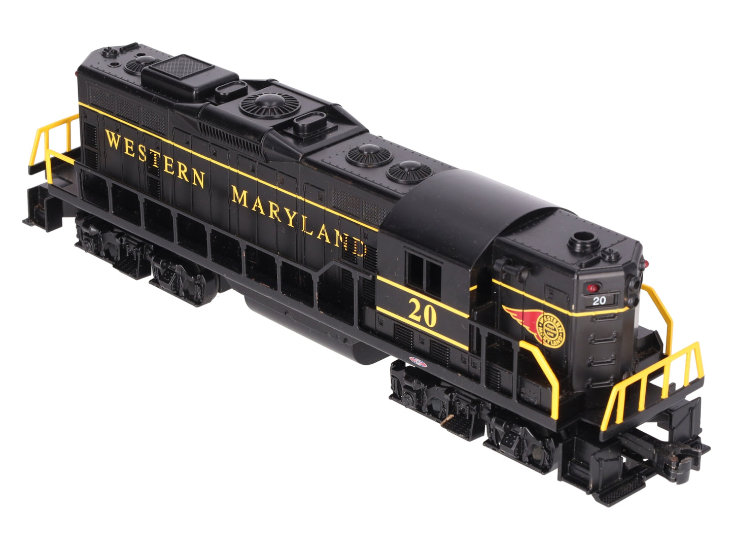 Williams 21450 O Gauge Western Maryland GP9 Powered Diesel Locomotive EX/Box