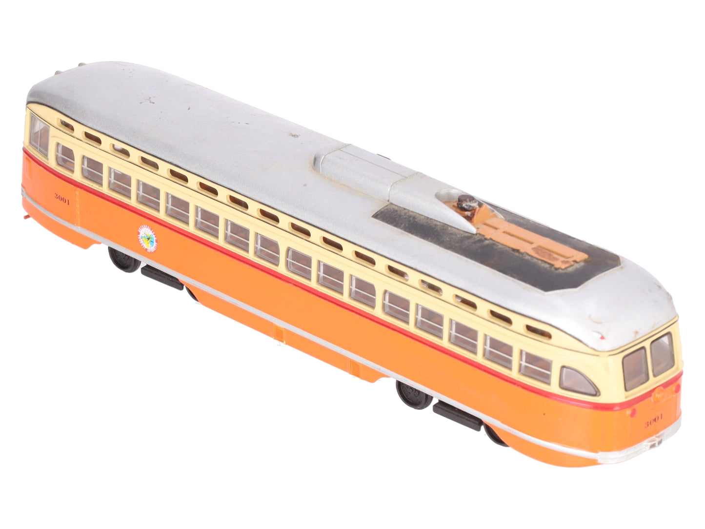 Corgi 55008 1:50 Boston PCC Street Car #3001 VG/Box