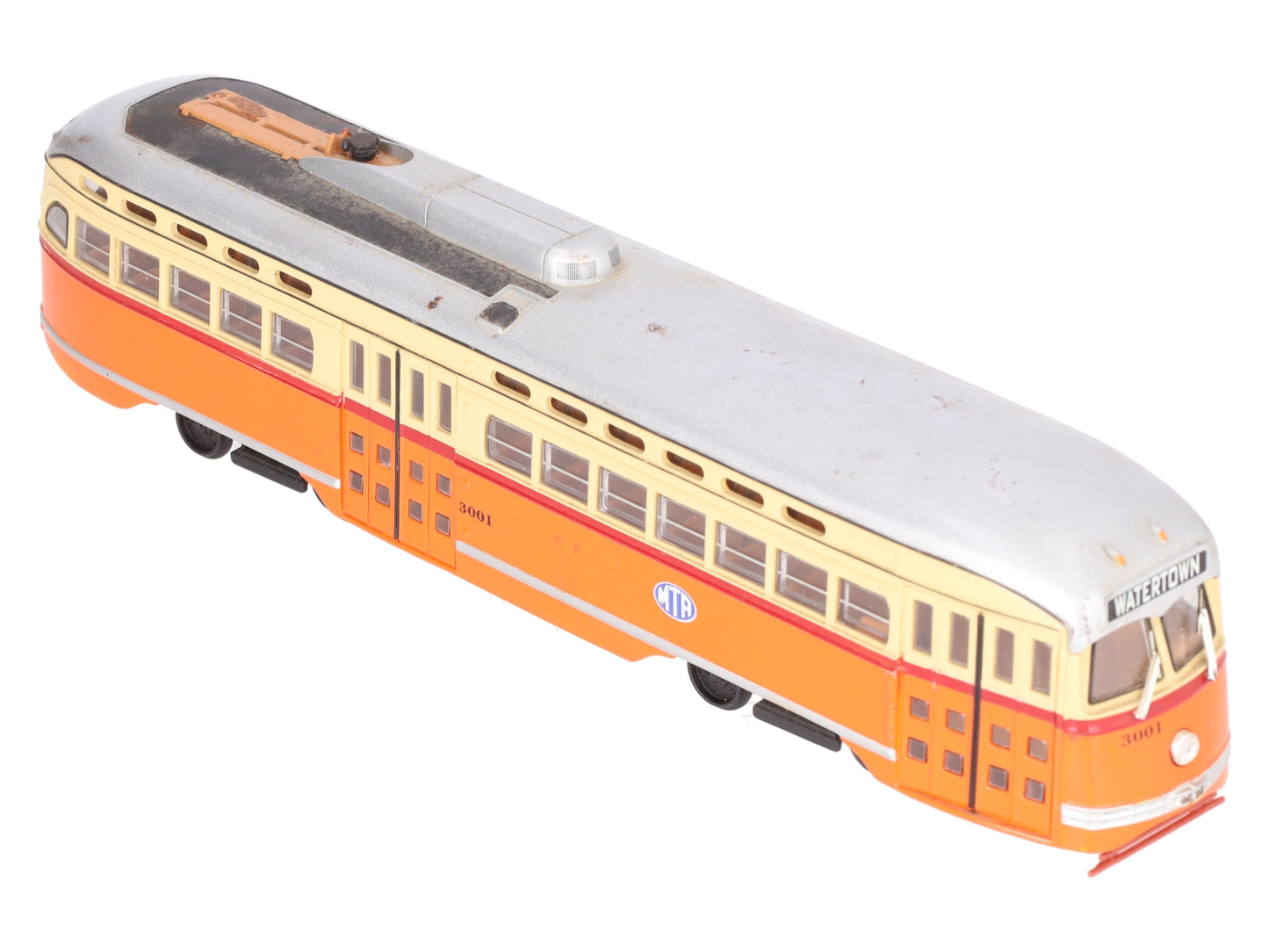 Corgi 55008 1:50 Boston PCC Street Car #3001 VG/Box